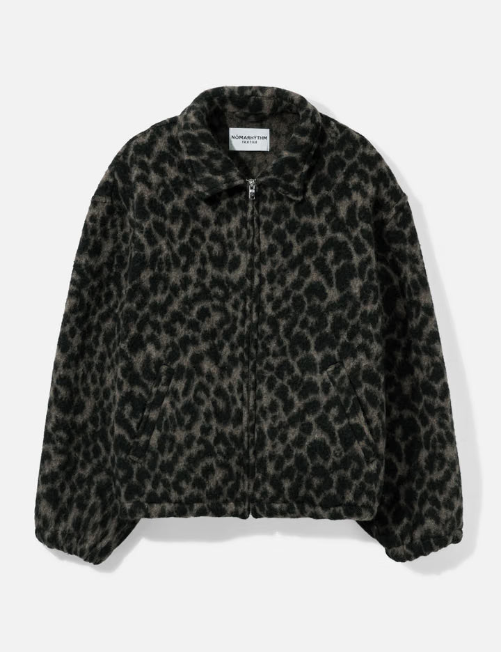 Leopard Blanket Blouson