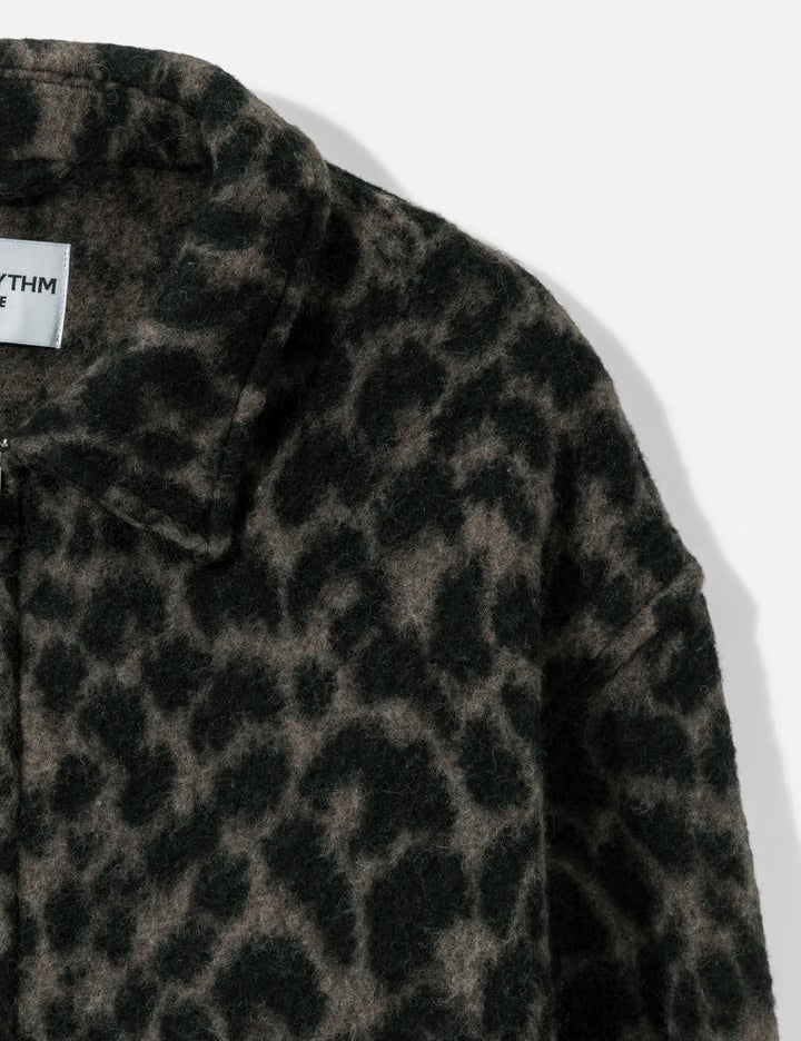 Leopard Blanket Blouson