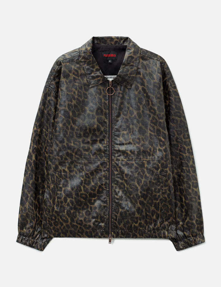 Leopard Waxed Jacket