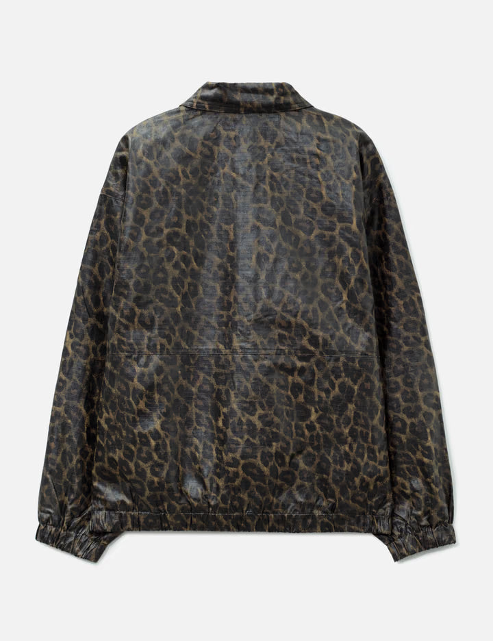 Leopard Waxed Jacket