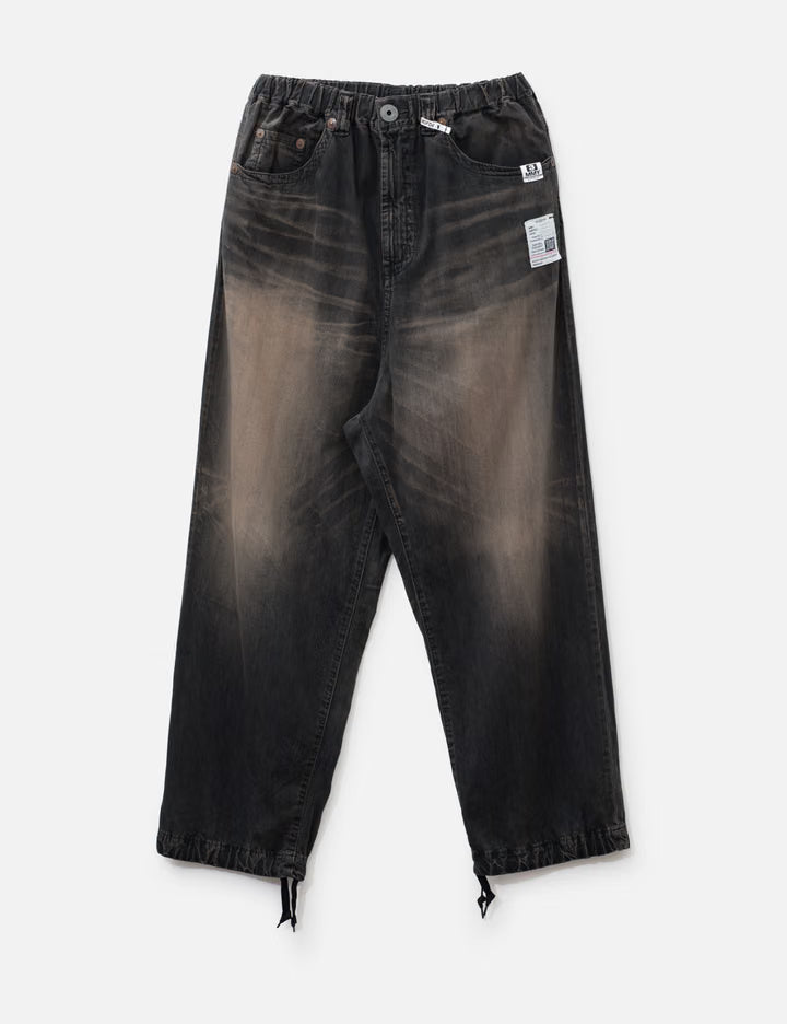 Light OZ Wide Denim Pants