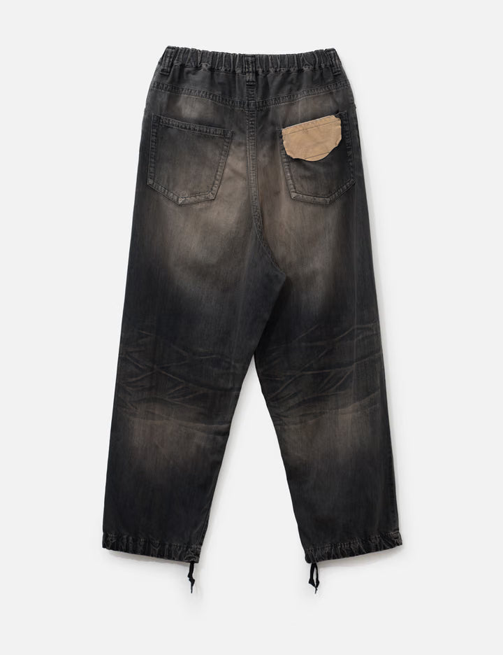 Light OZ Wide Denim Pants