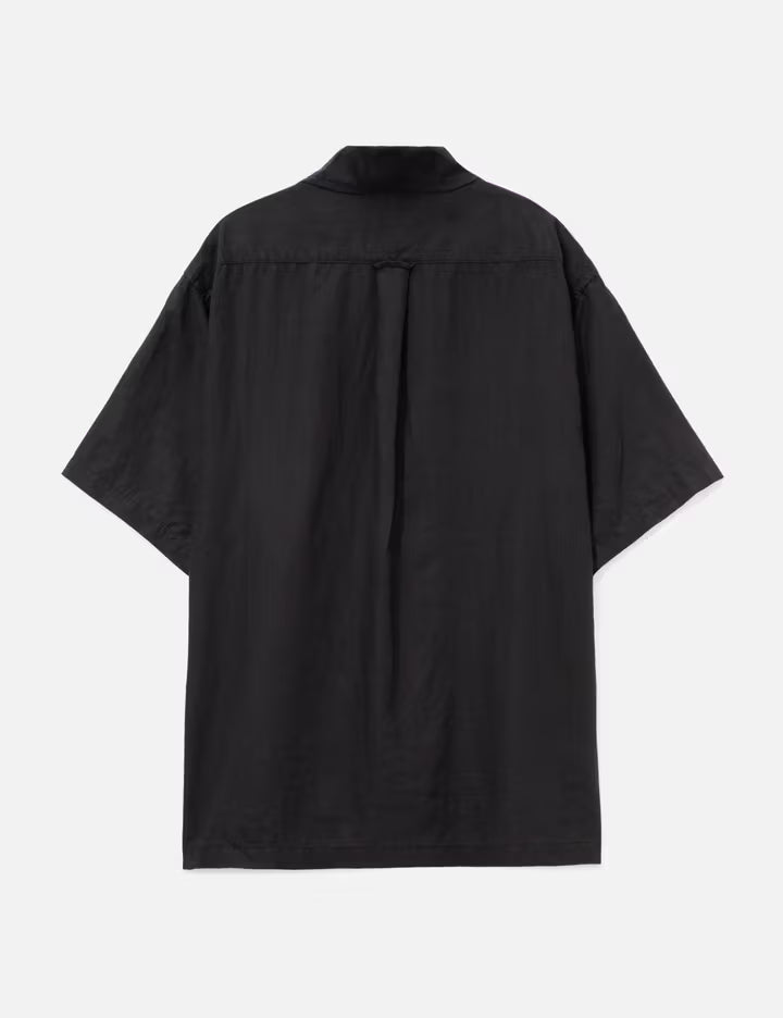 Linen Open Collar Shirt