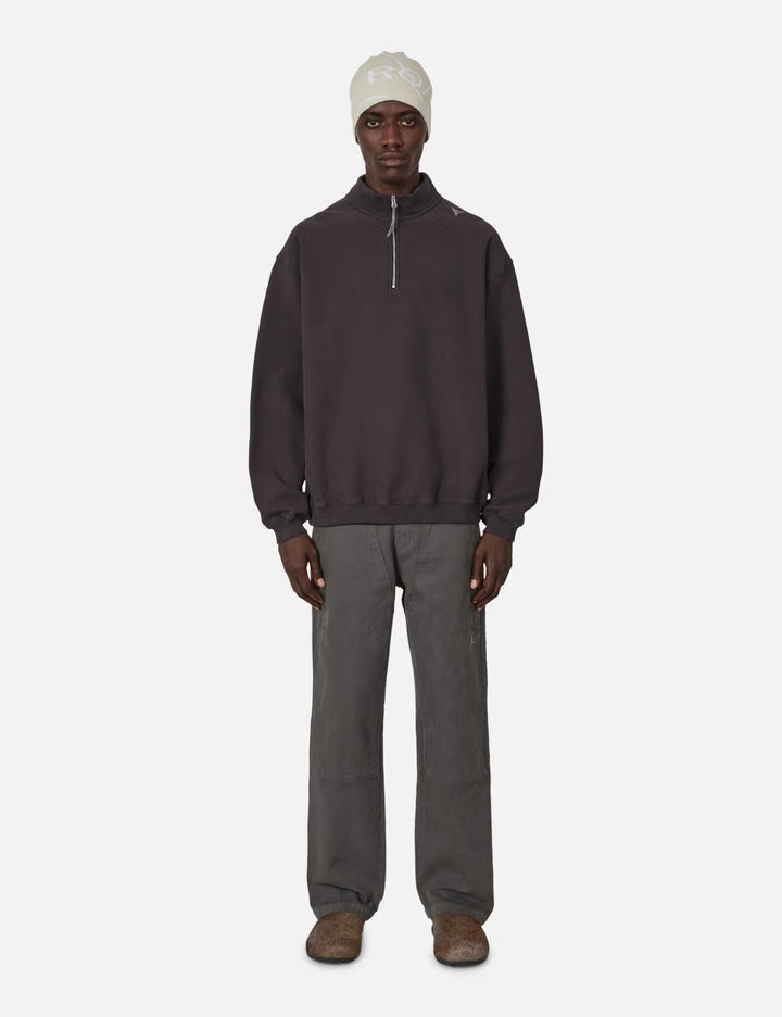 Logo Half Zip Sweater
