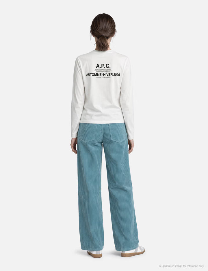 Long-Sleeved A.P.C. Autumn/Winter 26 T-Shirt