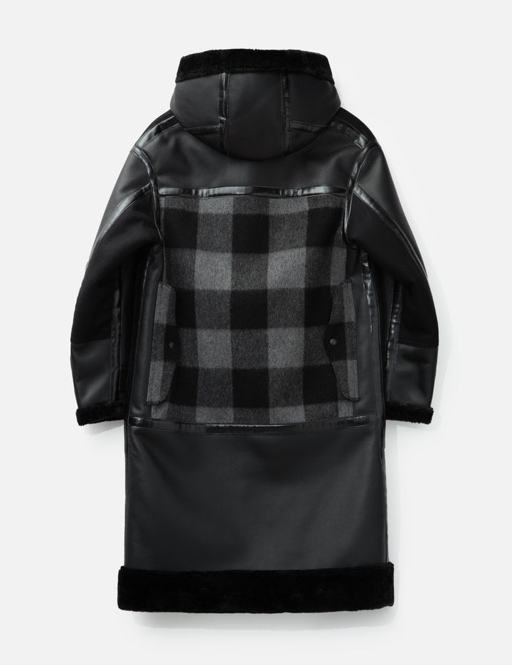 Junya Watanabe Man x Filson Faux Shearling Hooded Coat