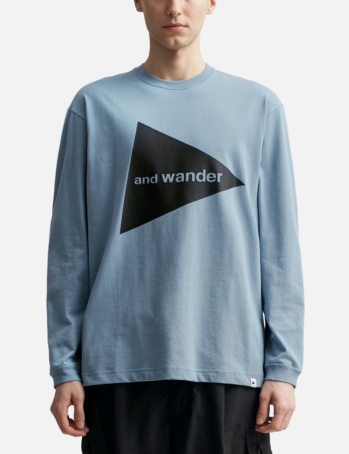 and wander Logo Long Sleeve T-shirt