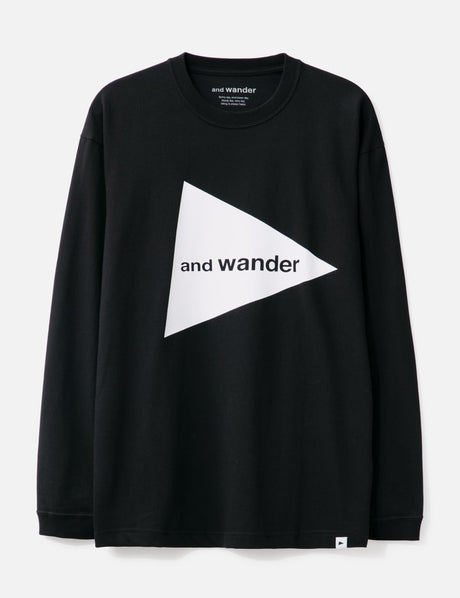 and wander Logo Long Sleeve T-shirt