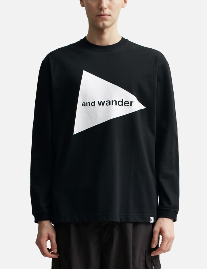 and wander Logo Long Sleeve T-shirt