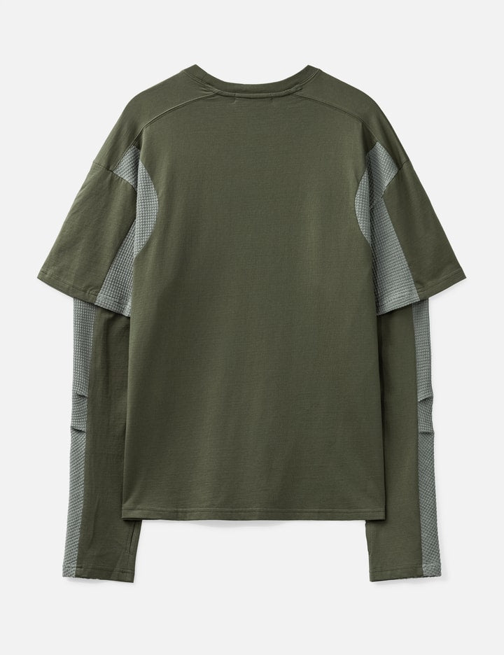 Diffraction Knit Layered Longsleeve