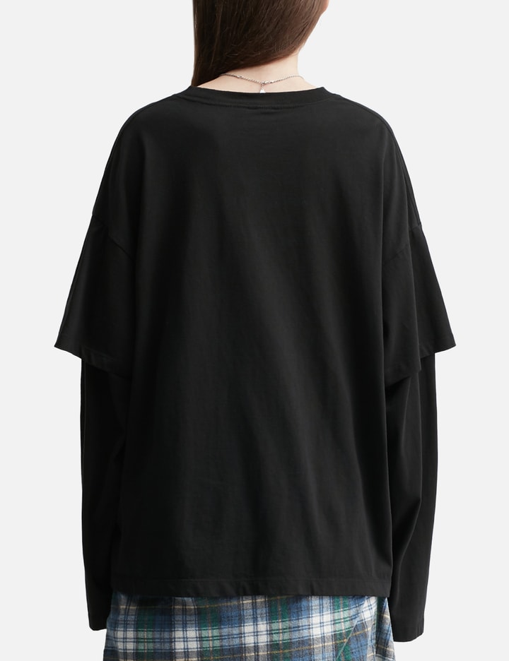 Graphic Double Layer Tee (American Flag)