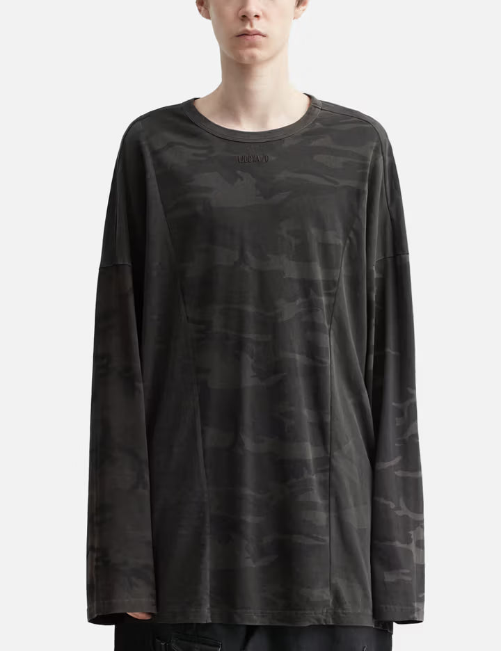 Camouflage Leopard Mixed Long Sleeve