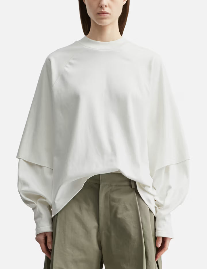 Raglan Layered Longsleeve Tee