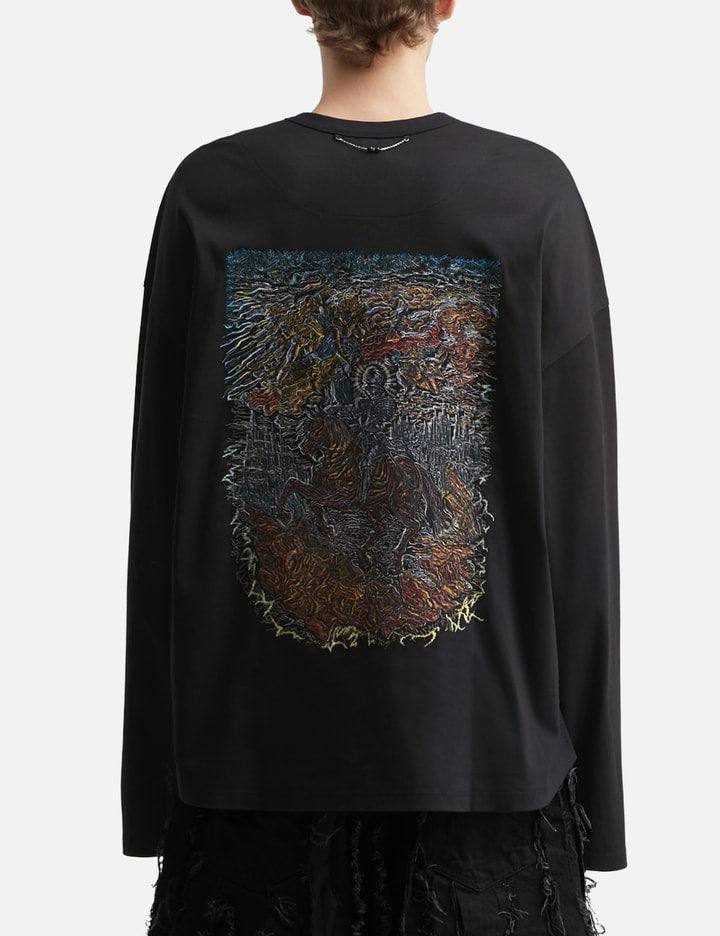 Knight Embroidered Long Sleeve