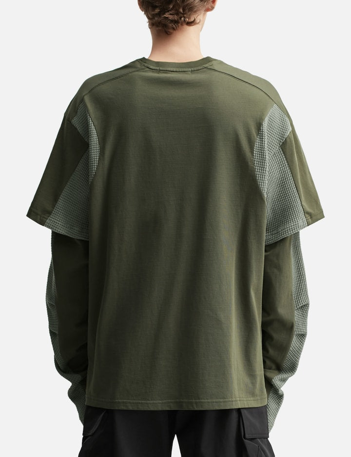 Diffraction Knit Layered Longsleeve