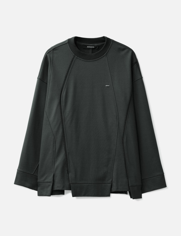 Asymmetric Cut Out Sweatshirt