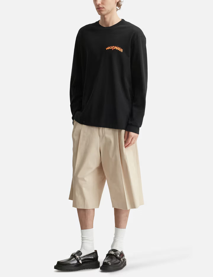 Tim Lehi / Washed Heavy Weight Crewneck Long Sleeves T-Shirt