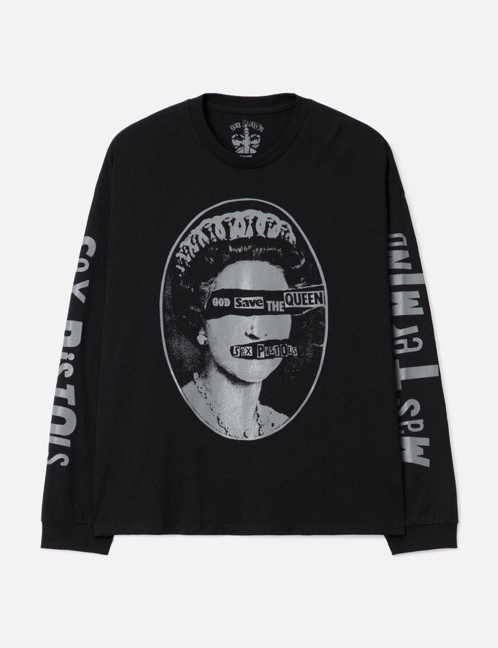 Mastermind World x Sex Pistols Queen Boxy Fit Long Sleeves T-shirt
