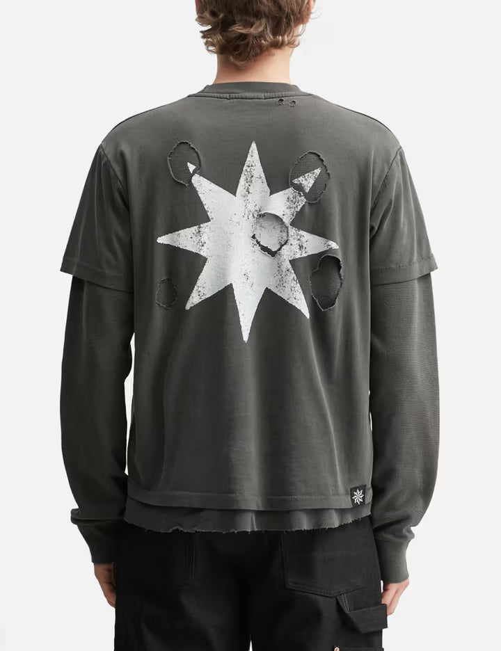 Distressed Tide Double T-Shirt