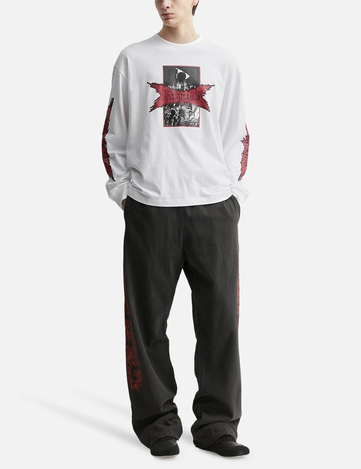 Long Sleeve Black Metal T-Shirt