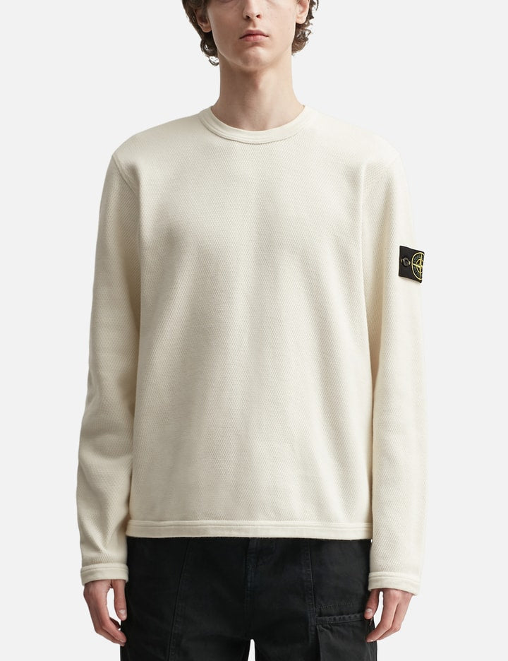 Mesh Stitch Organic Cotton Fleece