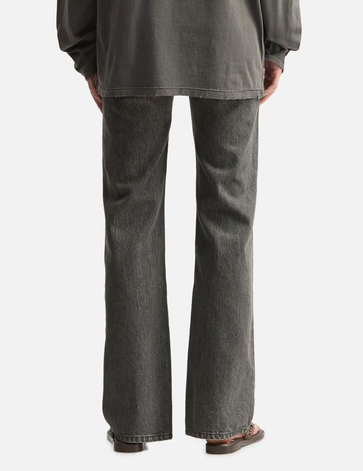 Low-Rise Slim-Wide Denim
