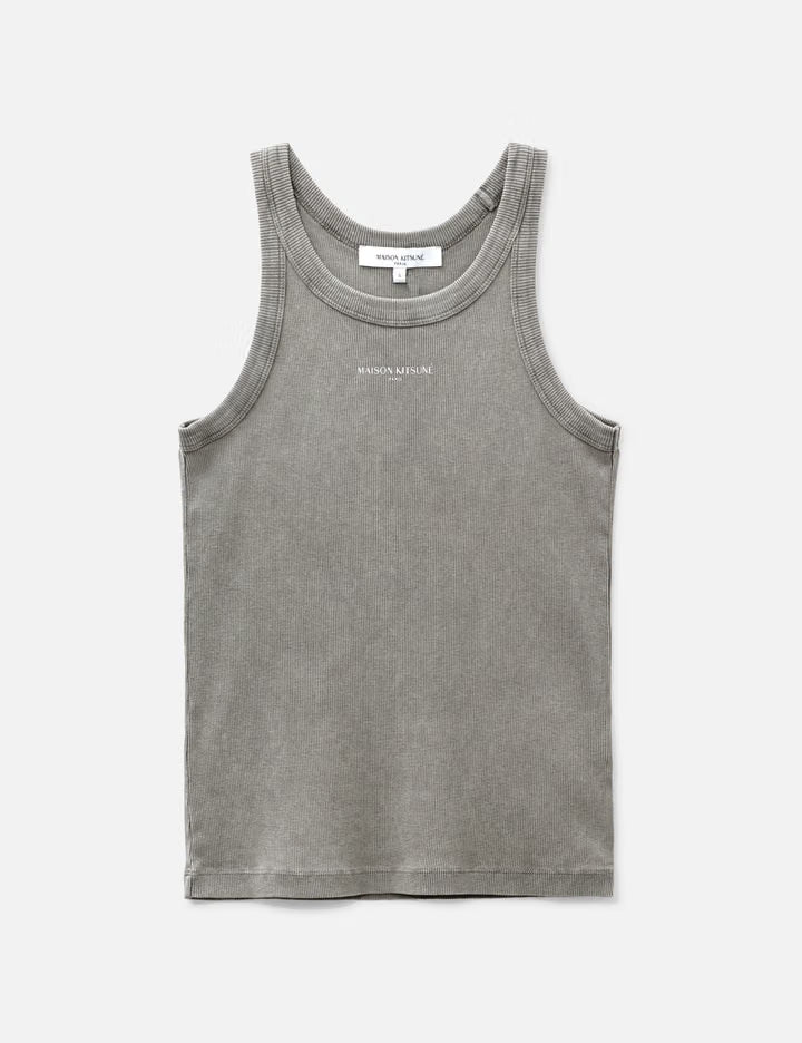 Maison Kitsune Paris Faded Tank Top