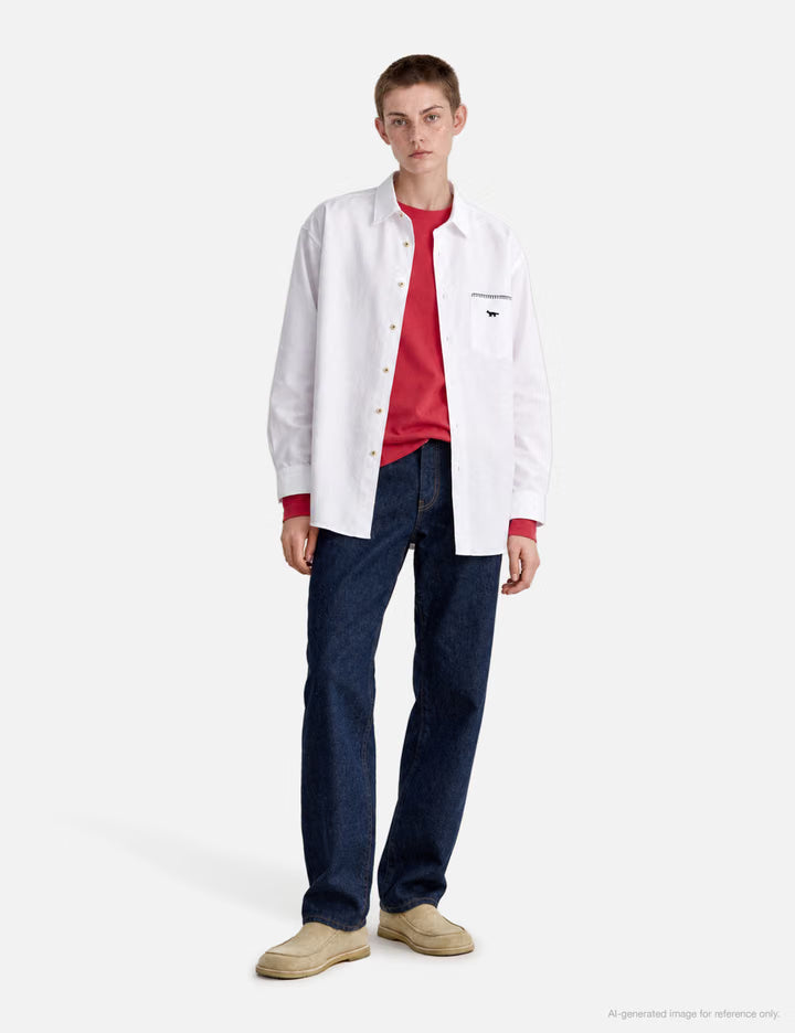 Maison Kitsune X Kuro Oxford Shirt