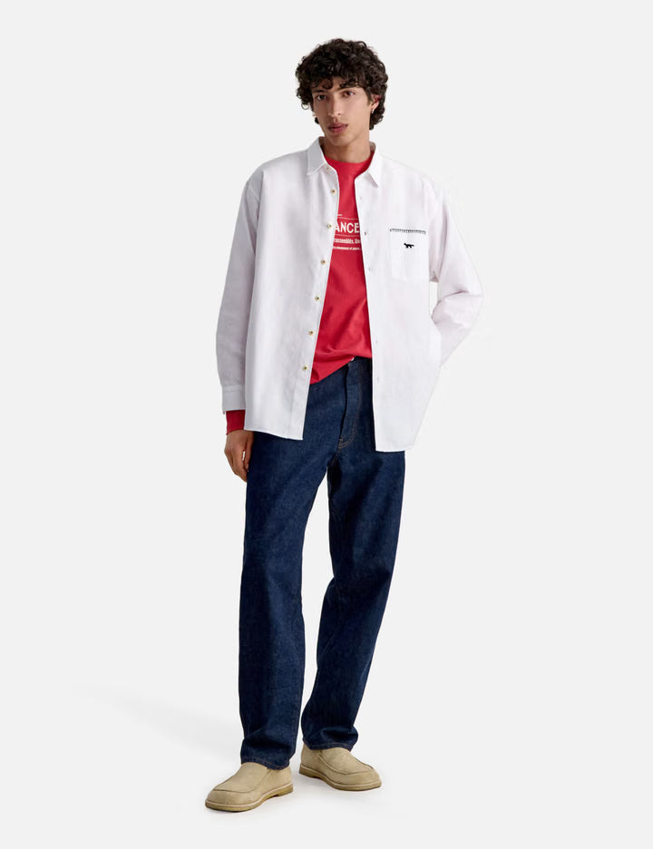 Maison Kitsune X Kuro Oxford Shirt