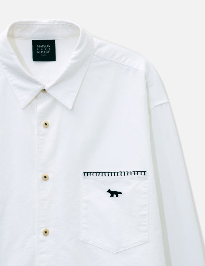 Maison Kitsune X Kuro Oxford Shirt