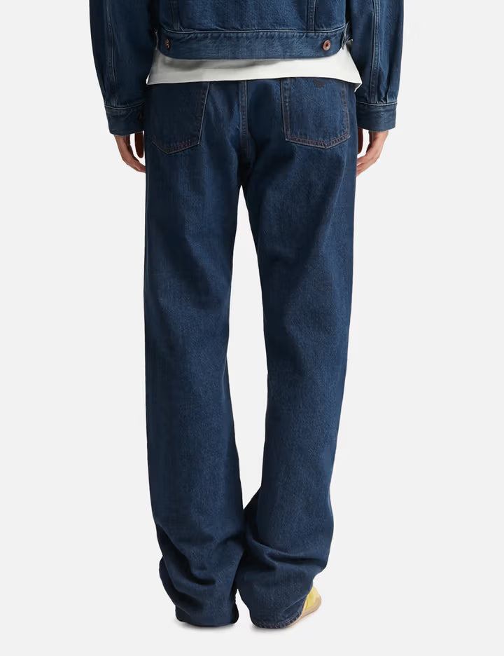 MAISON KITSUNE X KURO Selvedge Voyage Denim Pants