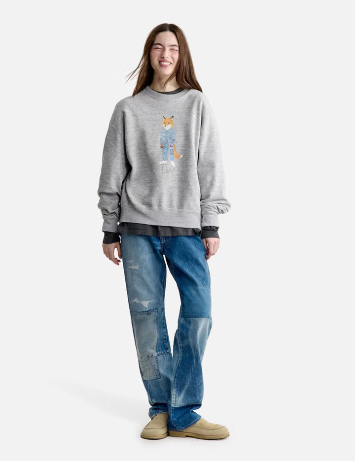 Maison Kitsuné X Kuro The Crafted Fox Sweatshirt