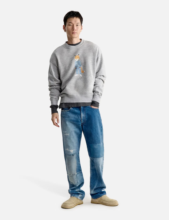 Maison Kitsuné X Kuro The Crafted Fox Sweatshirt