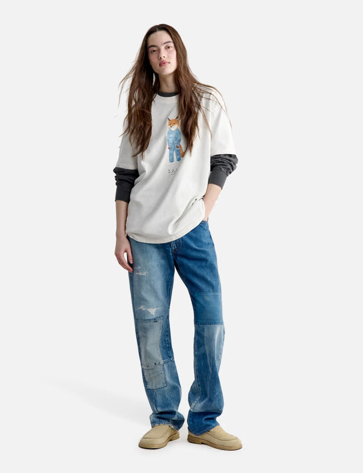 Maison Kitsuné X Kuro The Crafted Fox Tee