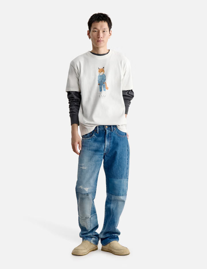 Maison Kitsuné X Kuro The Crafted Fox Tee