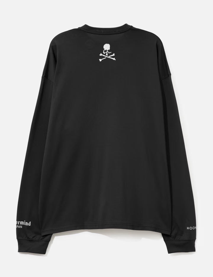 Mastermind Japan X MOONRAKERS Back Skull Long Sleeves T-Shirt Boxy Fit