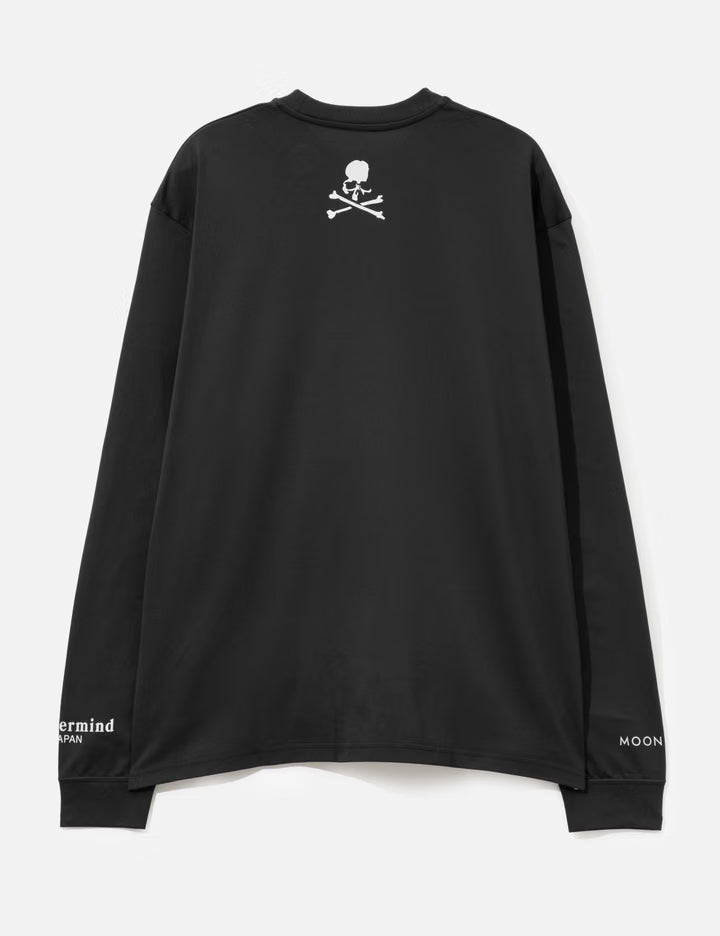 Mastermind Japan X MOONRAKERS Back Skull Long Sleeves T-Shirt Regular Fit