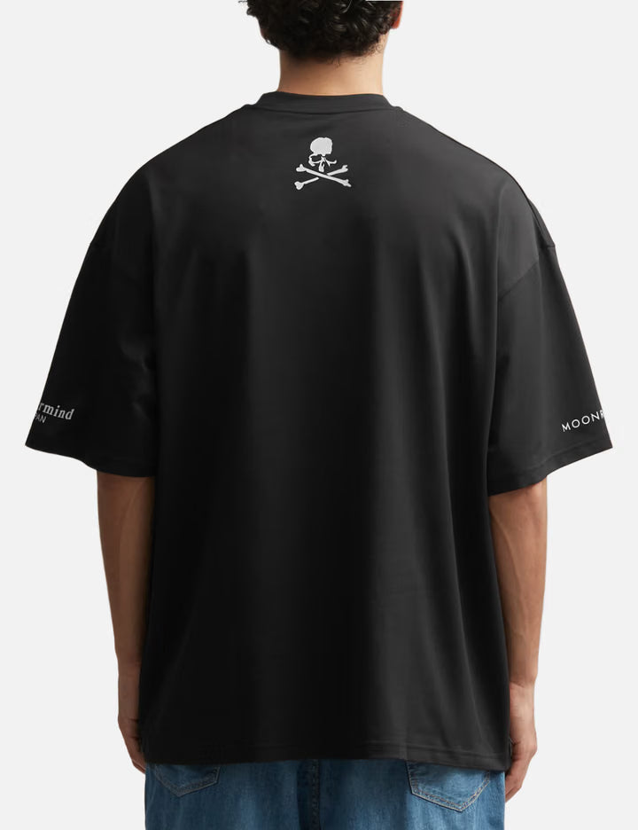Mastermind Japan X MOONRAKERS Back Skull T-Shirt Boxy Fit