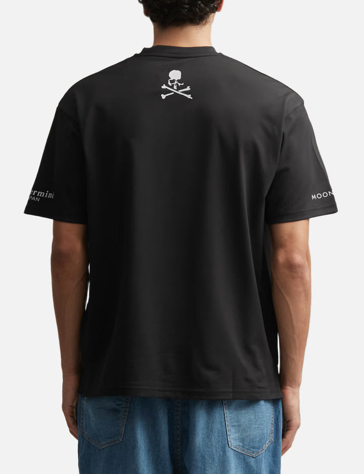 Mastermind Japan X MOONRAKERS Back Skull T-Shirt Regular Fit