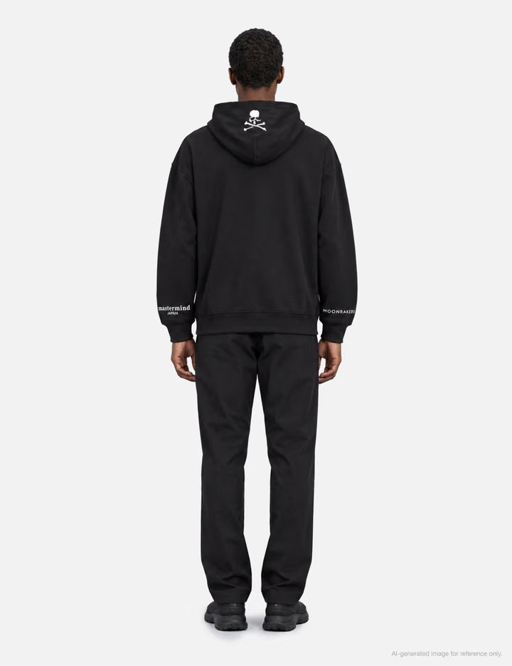 Mastermind Japan X Moonrakers Boxy Fit Skull Logo Hoodie