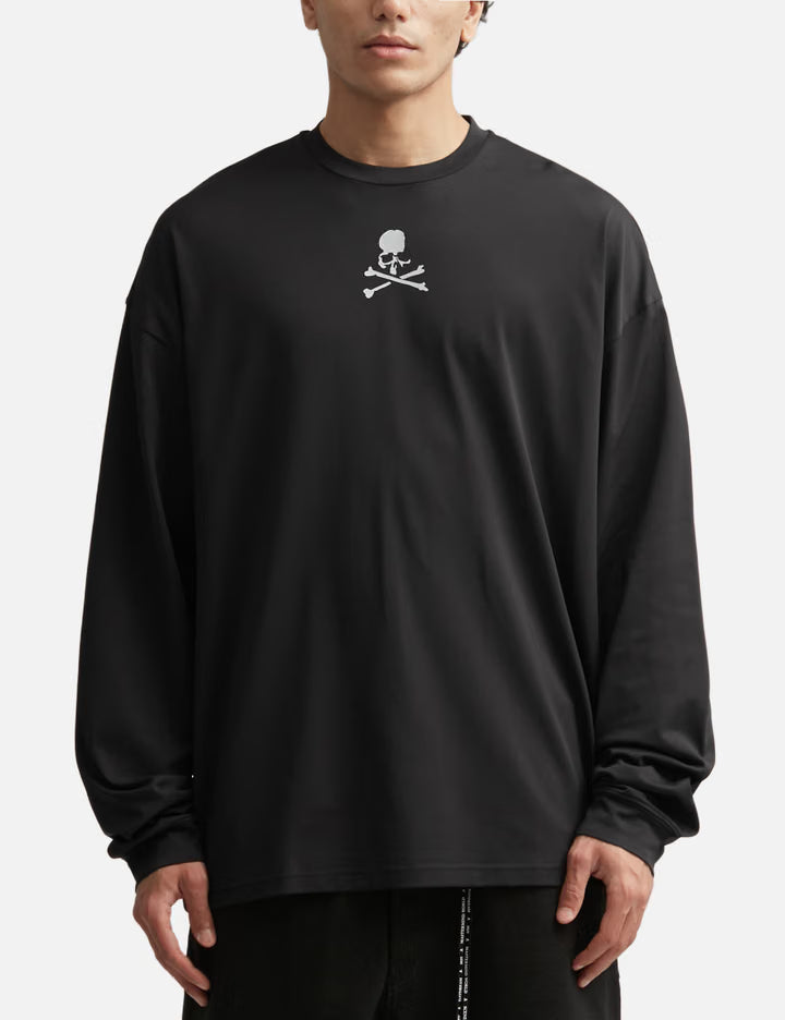 Mastermind Japan X MOONRAKERS Front Skull Long Sleeves T-Shirt Boxy Fit