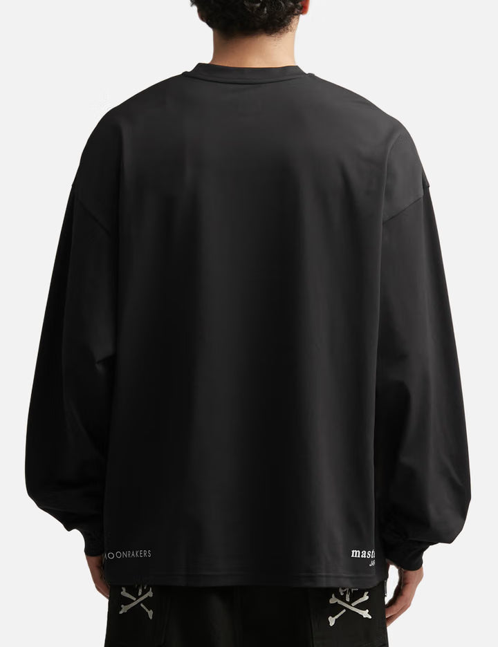 Mastermind Japan X MOONRAKERS Front Skull Long Sleeves T-Shirt Boxy Fit