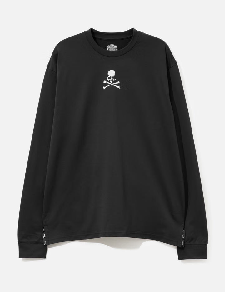 Mastermind Japan X MOONRAKERS Front Skull Long Sleeves T-Shirt Regular Fit