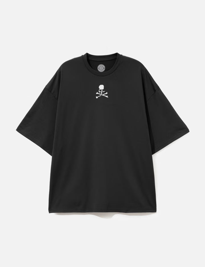 Mastermind Japan X MOONRAKERS Front Skull T-Shirt Boxy Fit Black