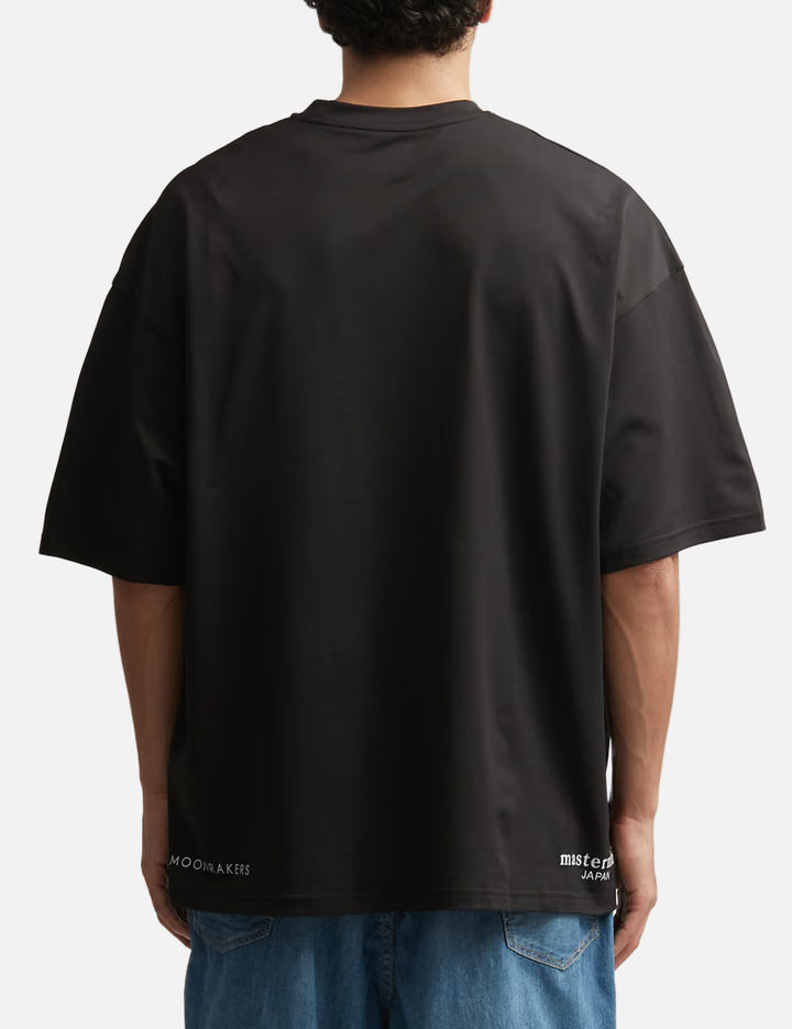 Mastermind Japan X MOONRAKERS Front Skull T-Shirt Boxy Fit Black