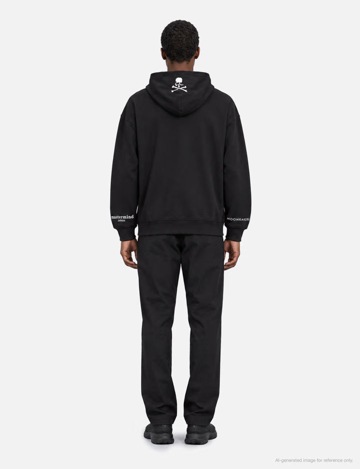Mastermind Japan X Moonrakers Regular Fit Skull Logo Hoodie