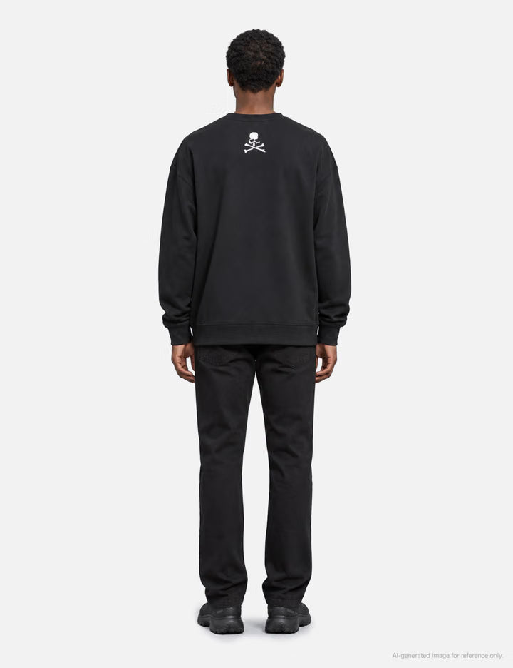 Mastermind Japan X Moonrakers Skull Logo Back Regular Sweatshirt