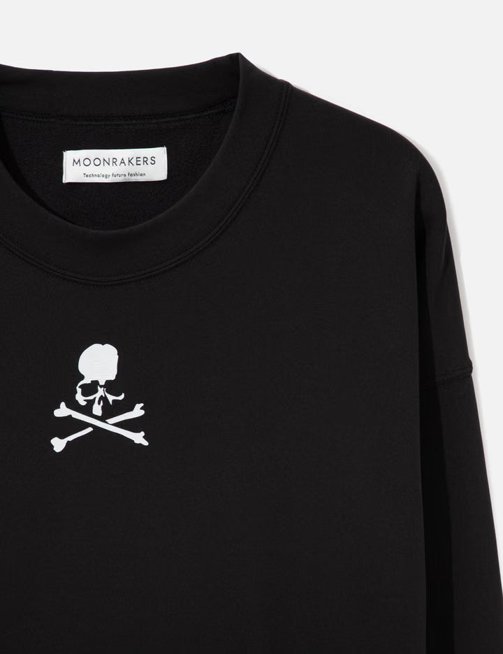 Mastermind Japan X Moonrakers Skull Logo Front Boxy Sweatshirt