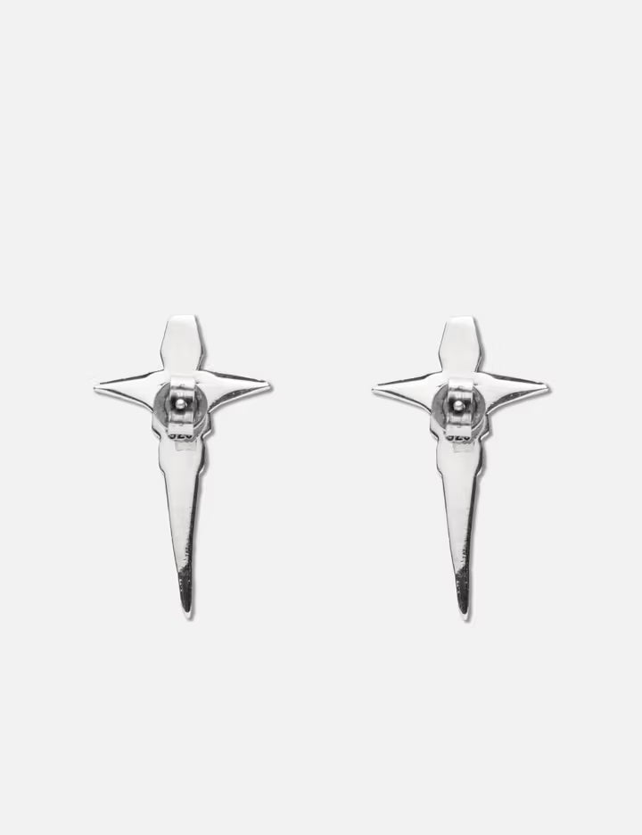Mechanic Cross Earrings