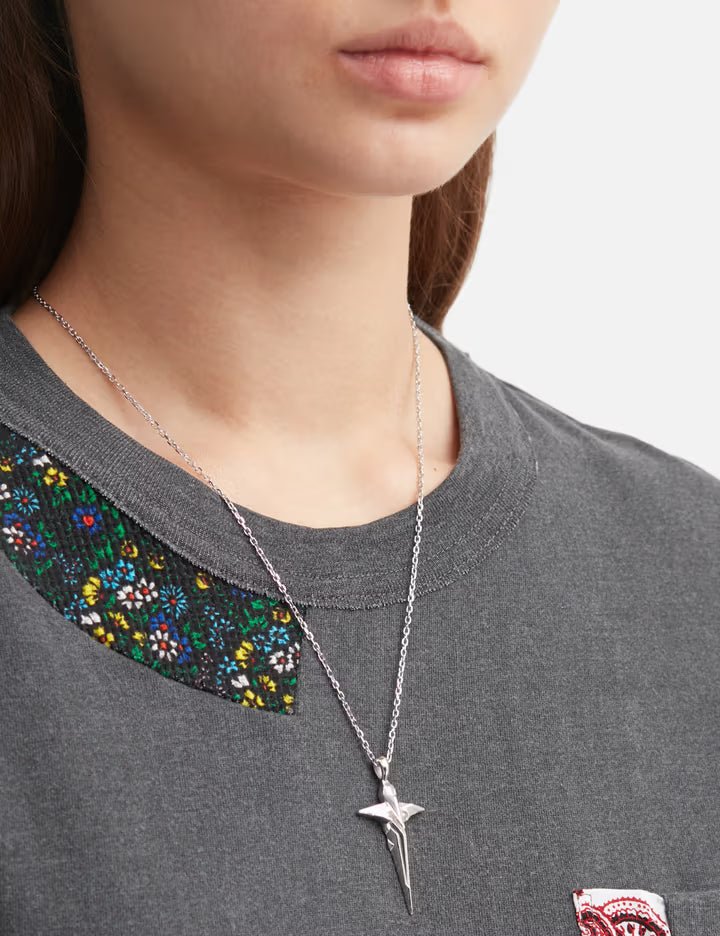 Mechanic Cross Pendant Necklace